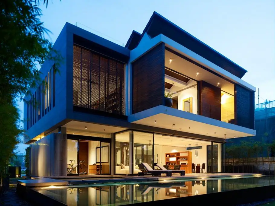 Contemporary Home In Singapore by ONGamp;ONG « Adelto Adelto