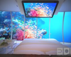 Luxury Underwater Water Disc Hotel, Dubai