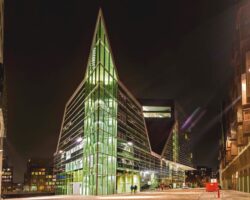 A trendy hotel in Amsterdam that comes with its own marina