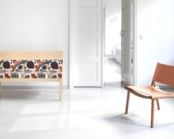 Nocturnal Bloom: Limited-edition range of upholstered wood sofas