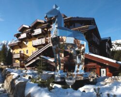 Ever fancied trying the slalom? Now’s your chance in Courchevel
