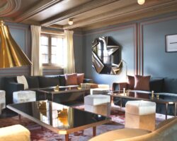 Luxury new bar & cigar lounge designed by Jospeh Dirand