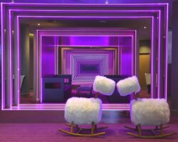 Val Thorens: A futuristicly designed ski resort, French Alps