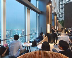Tokyo’s highest rooftop bar opens after refurbishment
